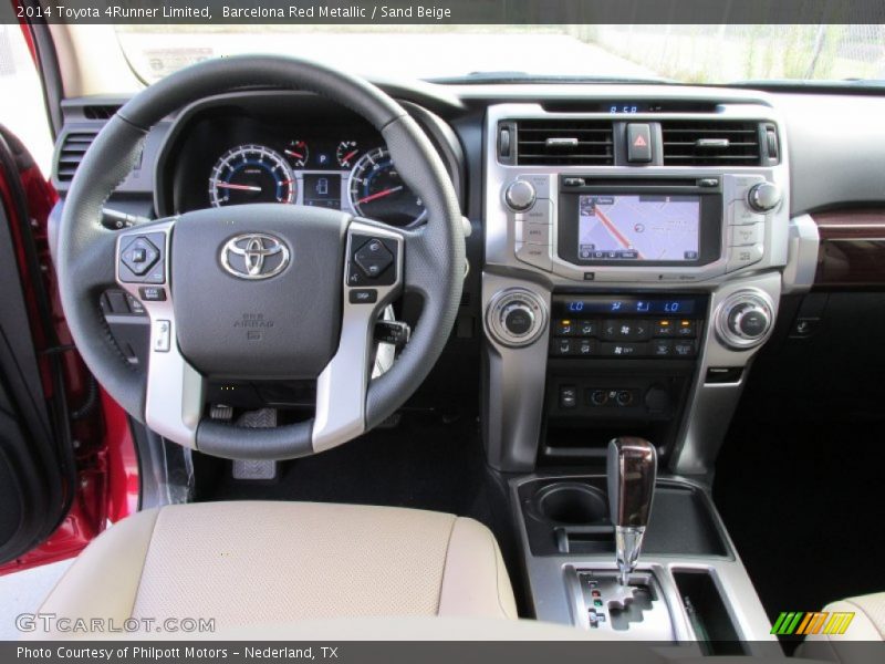 Barcelona Red Metallic / Sand Beige 2014 Toyota 4Runner Limited