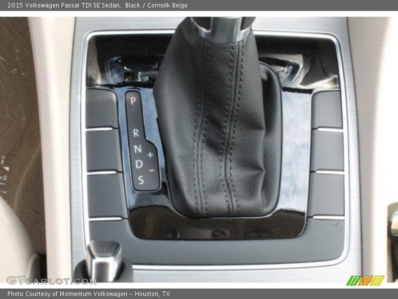 Black / Cornsilk Beige 2015 Volkswagen Passat TDI SE Sedan