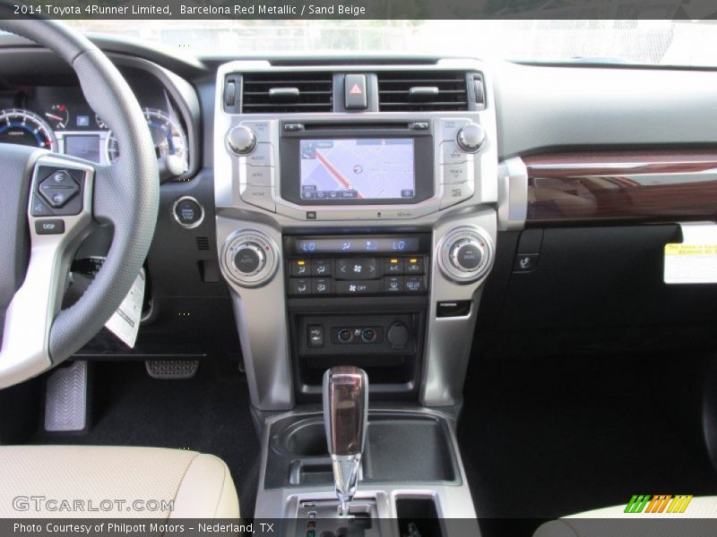Barcelona Red Metallic / Sand Beige 2014 Toyota 4Runner Limited