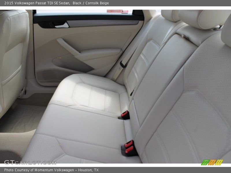 Black / Cornsilk Beige 2015 Volkswagen Passat TDI SE Sedan