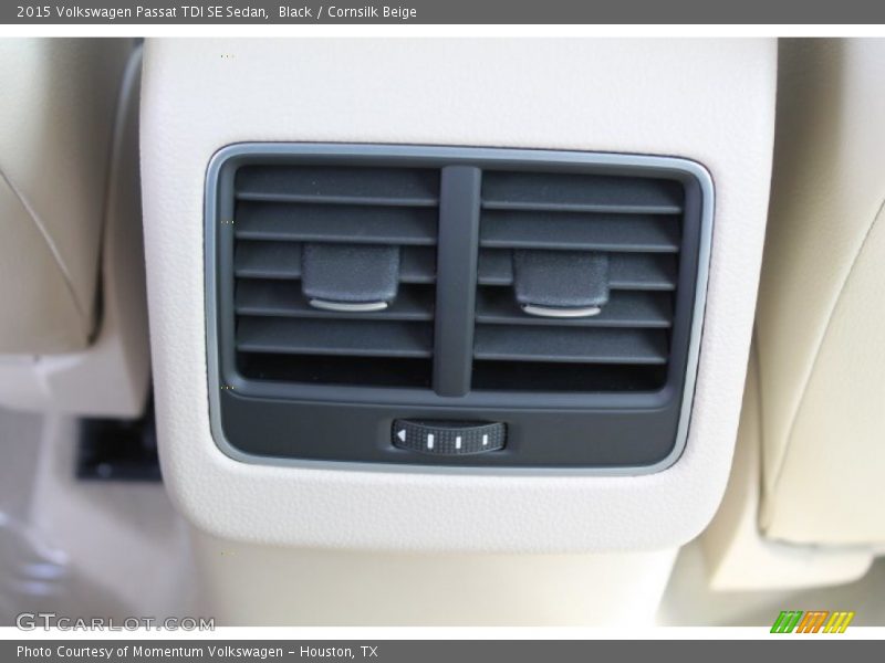 Black / Cornsilk Beige 2015 Volkswagen Passat TDI SE Sedan