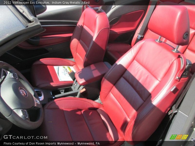  2012 Eos Executive Red Interior