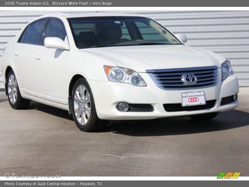Blizzard White Pearl / Ivory Beige 2008 Toyota Avalon XLS