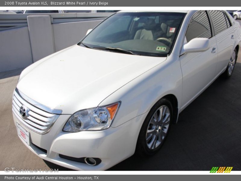Blizzard White Pearl / Ivory Beige 2008 Toyota Avalon XLS