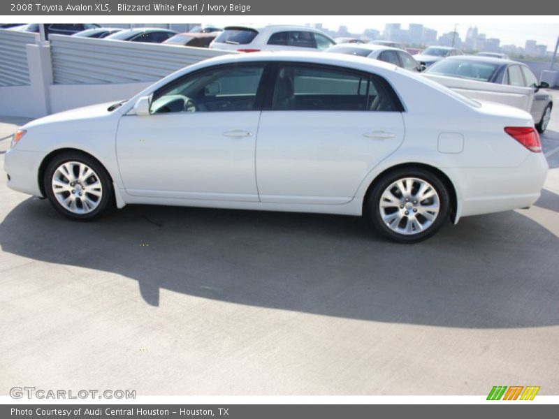Blizzard White Pearl / Ivory Beige 2008 Toyota Avalon XLS