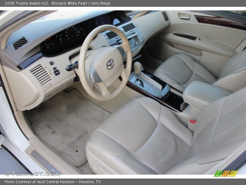 Blizzard White Pearl / Ivory Beige 2008 Toyota Avalon XLS