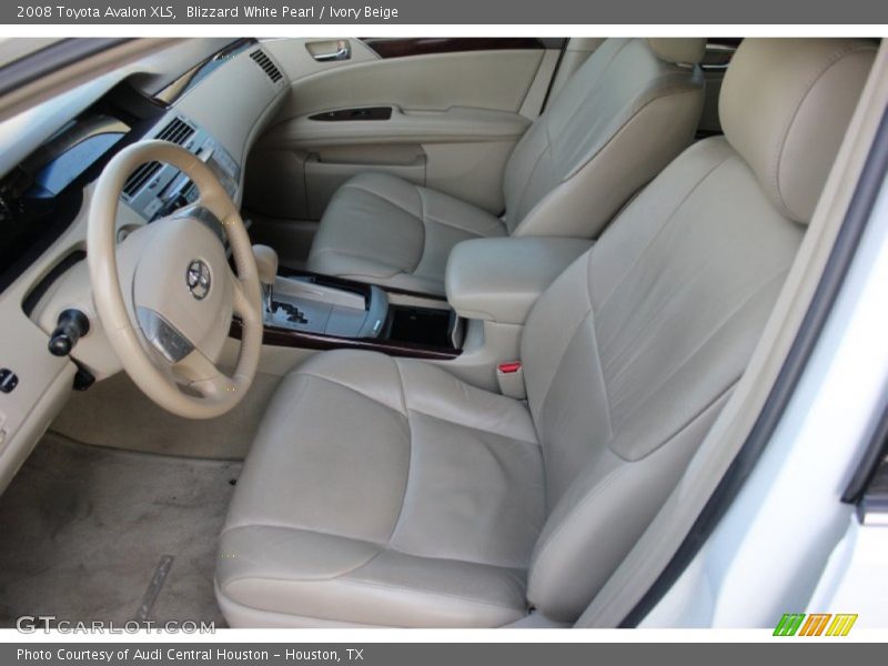 Blizzard White Pearl / Ivory Beige 2008 Toyota Avalon XLS