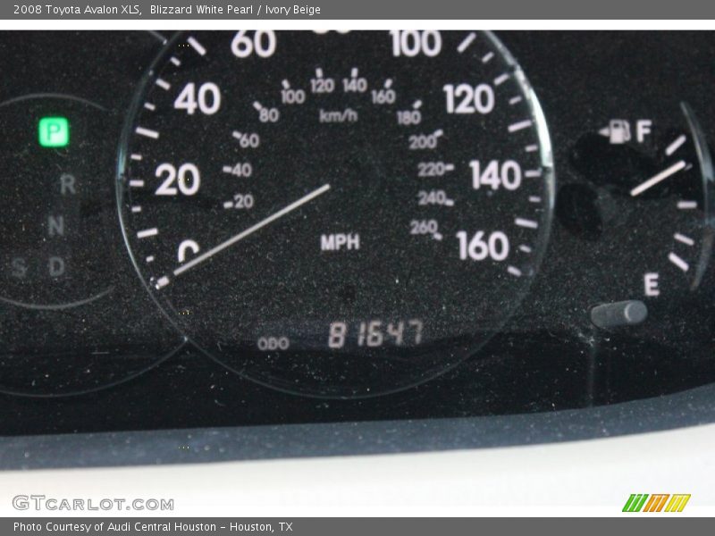 Blizzard White Pearl / Ivory Beige 2008 Toyota Avalon XLS