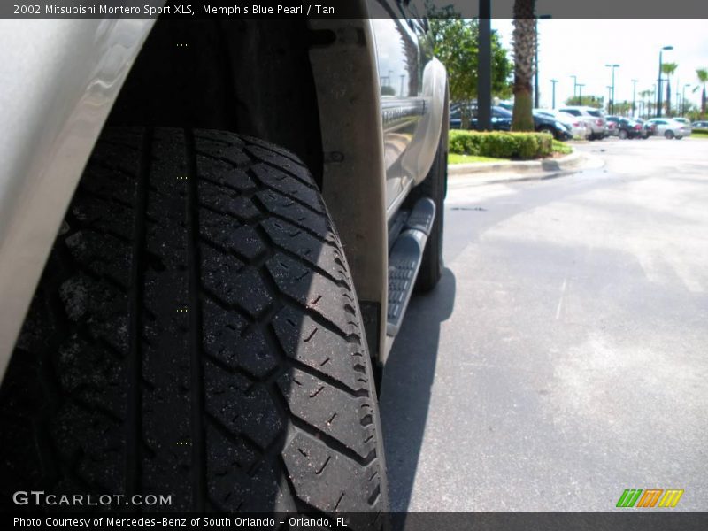 Memphis Blue Pearl / Tan 2002 Mitsubishi Montero Sport XLS