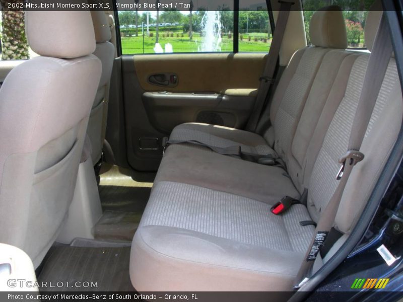 Memphis Blue Pearl / Tan 2002 Mitsubishi Montero Sport XLS