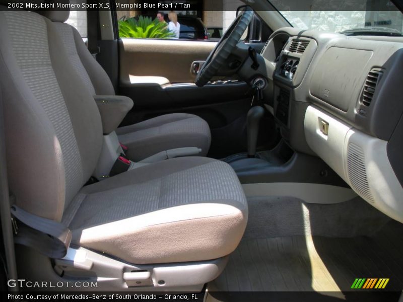 Memphis Blue Pearl / Tan 2002 Mitsubishi Montero Sport XLS