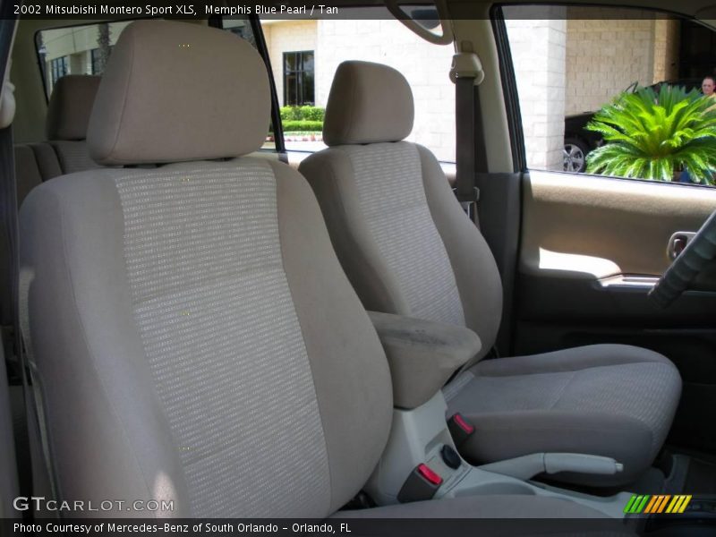 Memphis Blue Pearl / Tan 2002 Mitsubishi Montero Sport XLS