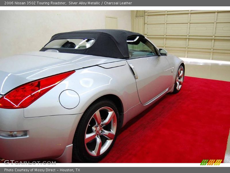 Silver Alloy Metallic / Charcoal Leather 2006 Nissan 350Z Touring Roadster