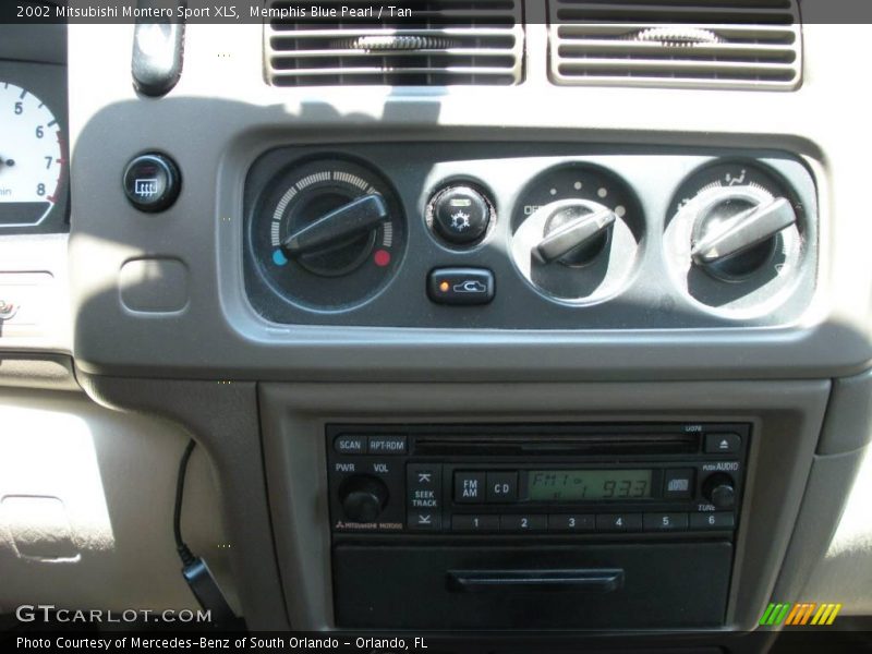 Memphis Blue Pearl / Tan 2002 Mitsubishi Montero Sport XLS