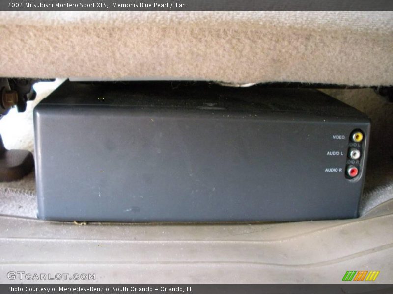 Memphis Blue Pearl / Tan 2002 Mitsubishi Montero Sport XLS
