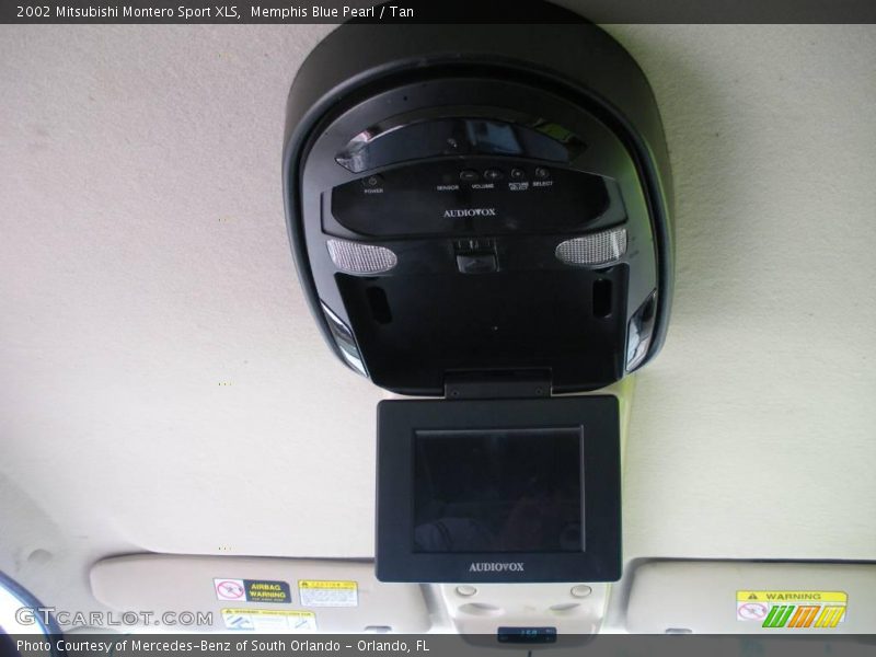 Memphis Blue Pearl / Tan 2002 Mitsubishi Montero Sport XLS