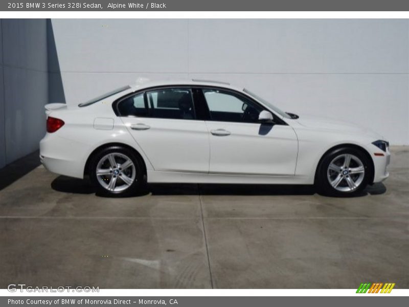 Alpine White / Black 2015 BMW 3 Series 328i Sedan
