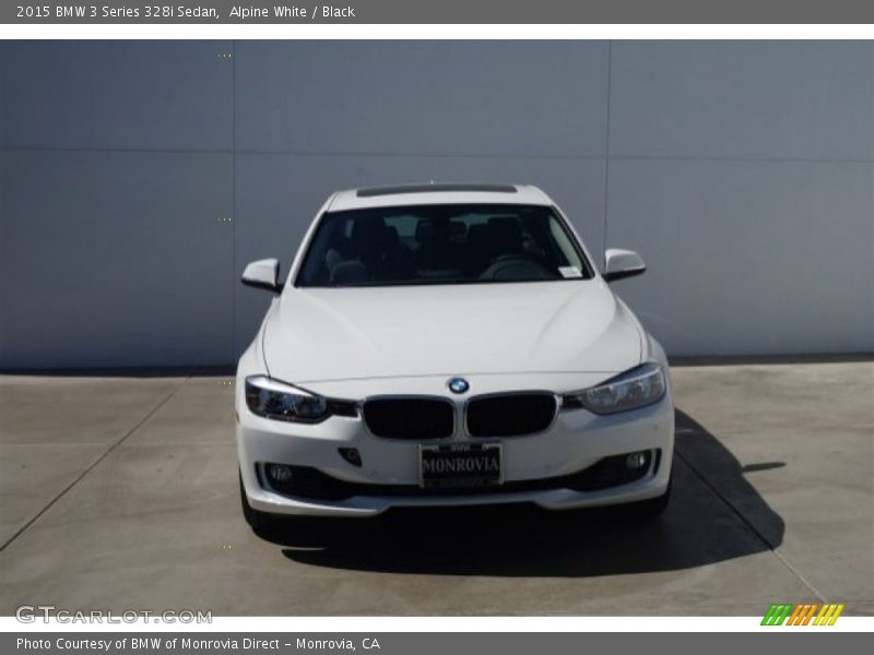 Alpine White / Black 2015 BMW 3 Series 328i Sedan