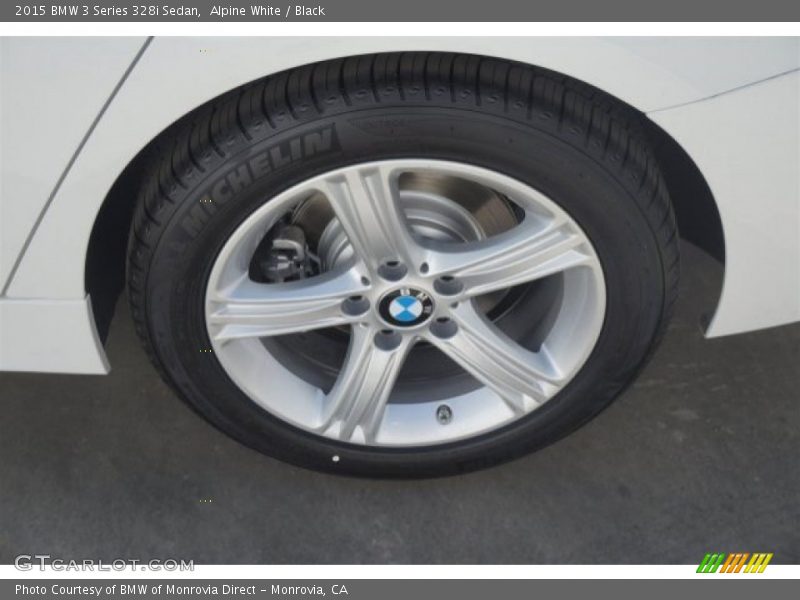 Alpine White / Black 2015 BMW 3 Series 328i Sedan