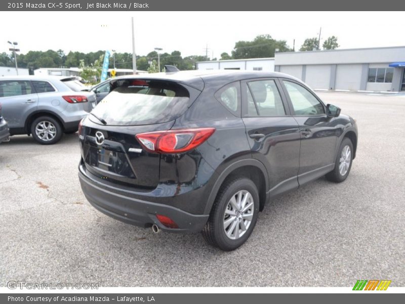 Jet Black Mica / Black 2015 Mazda CX-5 Sport