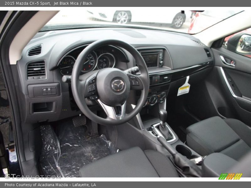 Jet Black Mica / Black 2015 Mazda CX-5 Sport