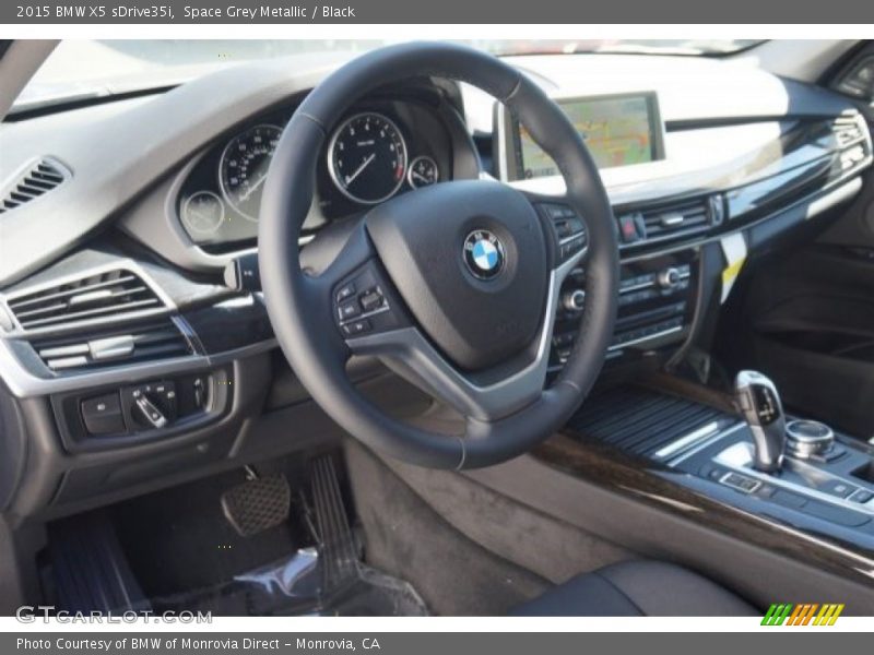 Space Grey Metallic / Black 2015 BMW X5 sDrive35i