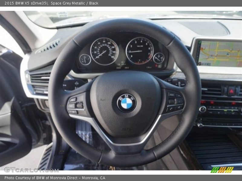 Space Grey Metallic / Black 2015 BMW X5 sDrive35i