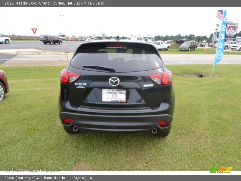 Jet Black Mica / Sand 2015 Mazda CX-5 Grand Touring