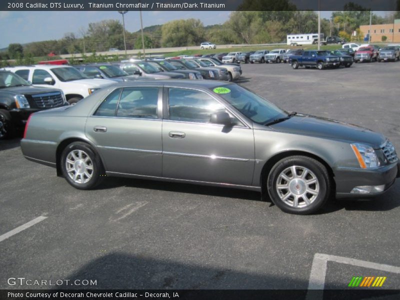 Titanium Chromaflair / Titanium/Dark Titanium 2008 Cadillac DTS Luxury