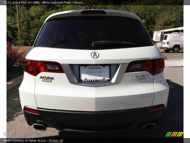 White Diamond Pearl / Ebony 2011 Acura RDX SH-AWD