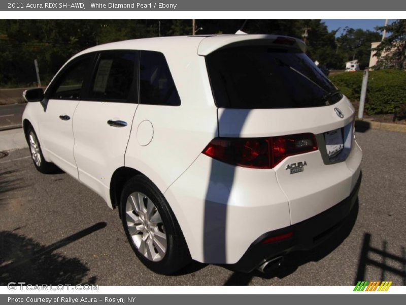 White Diamond Pearl / Ebony 2011 Acura RDX SH-AWD
