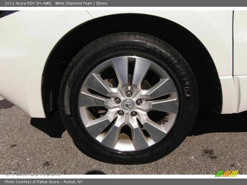 White Diamond Pearl / Ebony 2011 Acura RDX SH-AWD