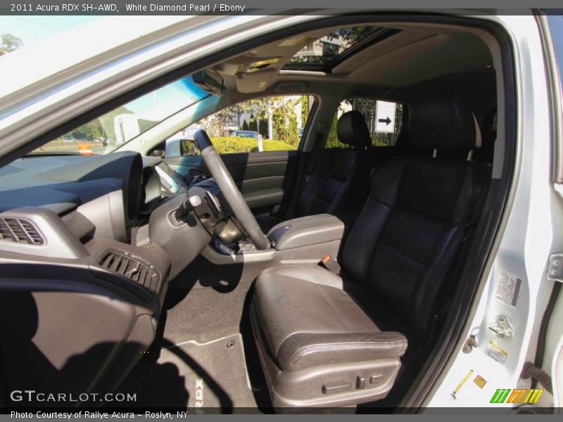 White Diamond Pearl / Ebony 2011 Acura RDX SH-AWD