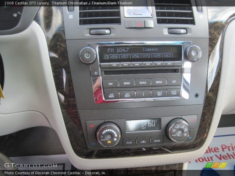 Titanium Chromaflair / Titanium/Dark Titanium 2008 Cadillac DTS Luxury