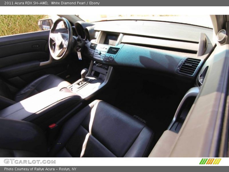White Diamond Pearl / Ebony 2011 Acura RDX SH-AWD