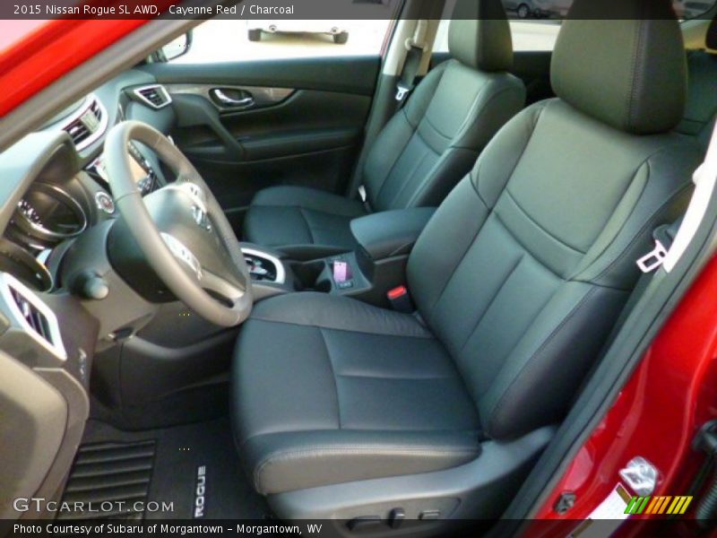 Front Seat of 2015 Rogue SL AWD
