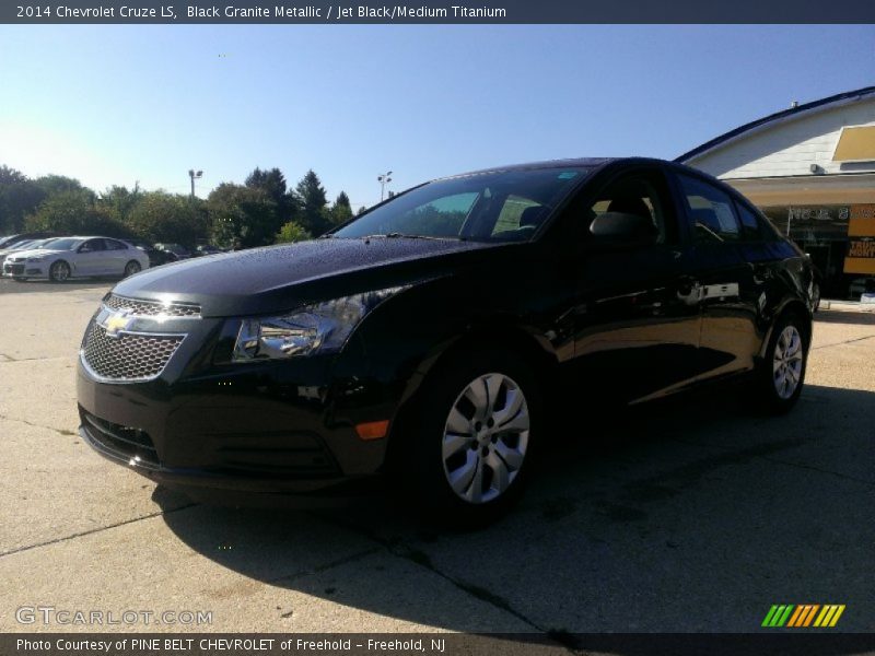 Black Granite Metallic / Jet Black/Medium Titanium 2014 Chevrolet Cruze LS