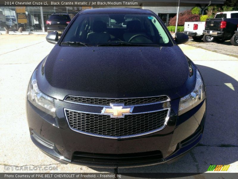 Black Granite Metallic / Jet Black/Medium Titanium 2014 Chevrolet Cruze LS