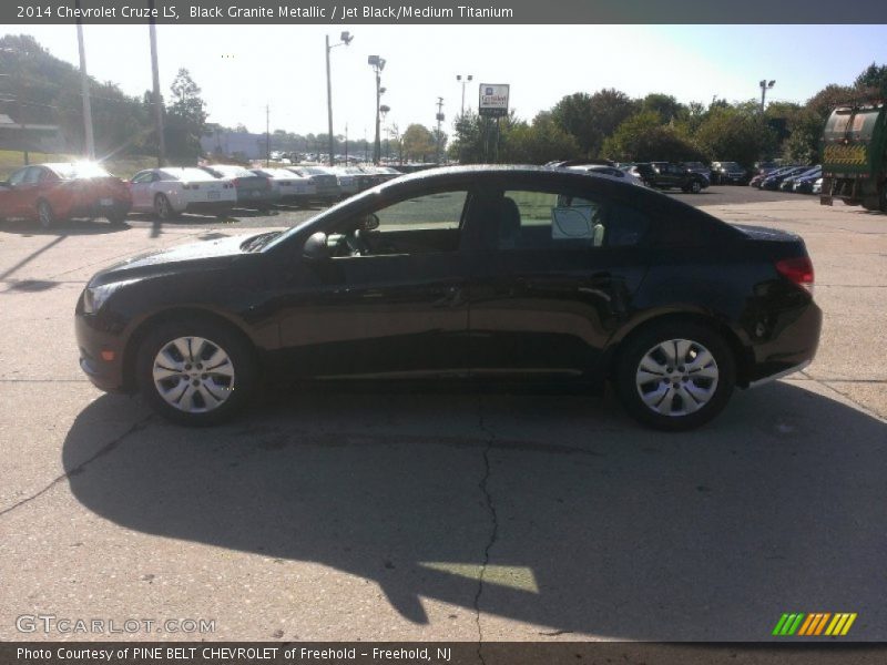 Black Granite Metallic / Jet Black/Medium Titanium 2014 Chevrolet Cruze LS
