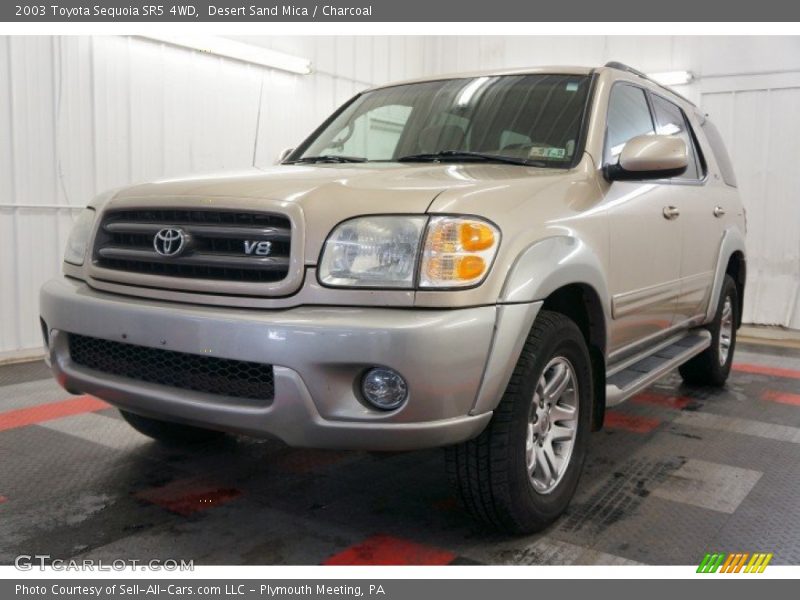 Desert Sand Mica / Charcoal 2003 Toyota Sequoia SR5 4WD
