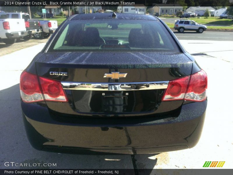 Black Granite Metallic / Jet Black/Medium Titanium 2014 Chevrolet Cruze LS
