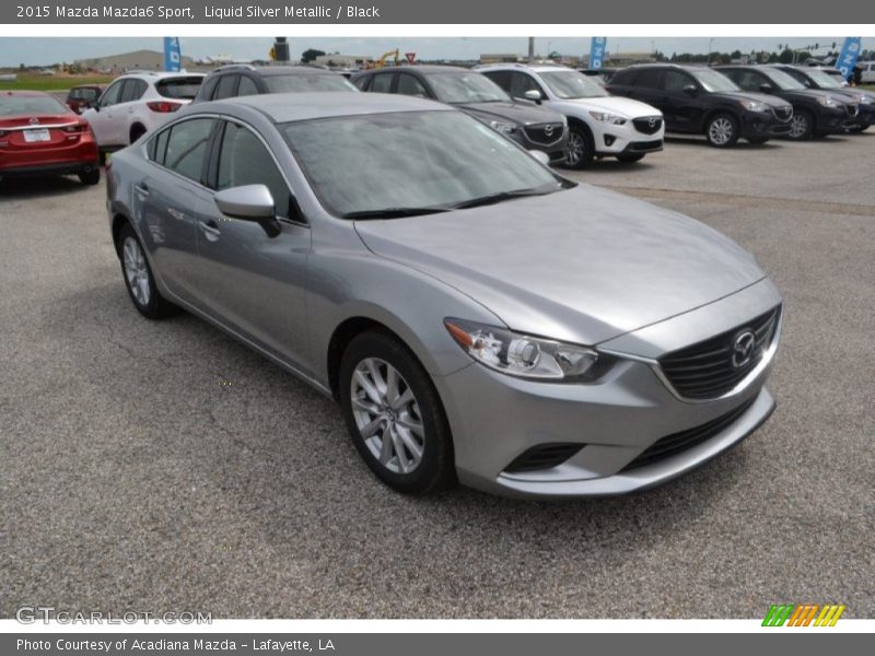 Front 3/4 View of 2015 Mazda6 Sport