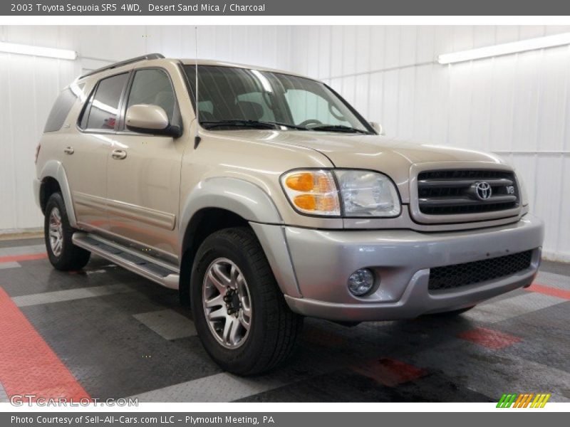 Desert Sand Mica / Charcoal 2003 Toyota Sequoia SR5 4WD