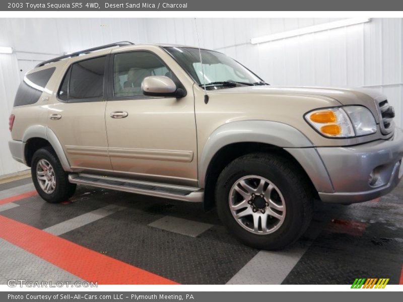 Desert Sand Mica / Charcoal 2003 Toyota Sequoia SR5 4WD