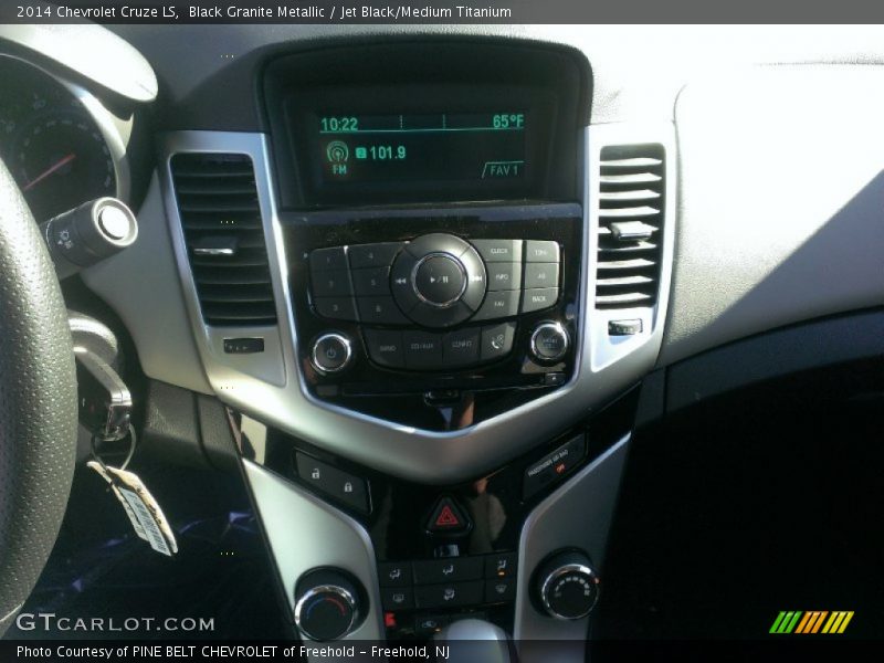 Black Granite Metallic / Jet Black/Medium Titanium 2014 Chevrolet Cruze LS