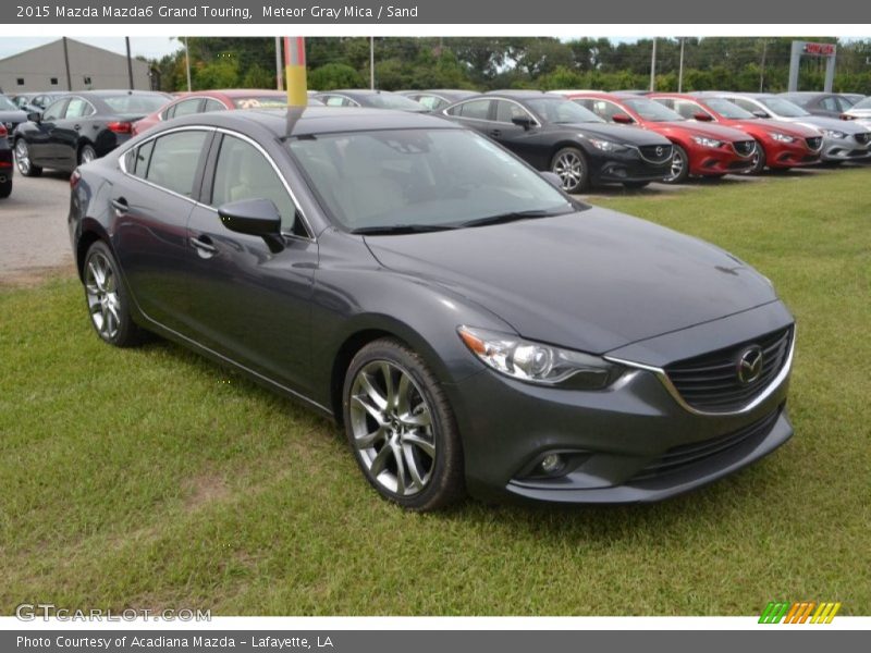 Front 3/4 View of 2015 Mazda6 Grand Touring