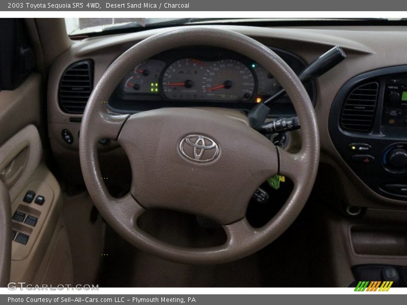 Desert Sand Mica / Charcoal 2003 Toyota Sequoia SR5 4WD