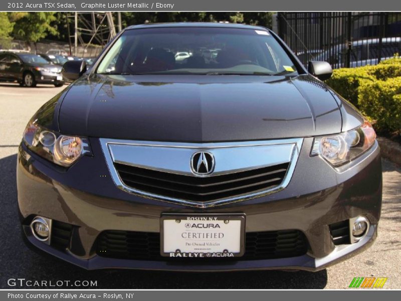 Graphite Luster Metallic / Ebony 2012 Acura TSX Sedan
