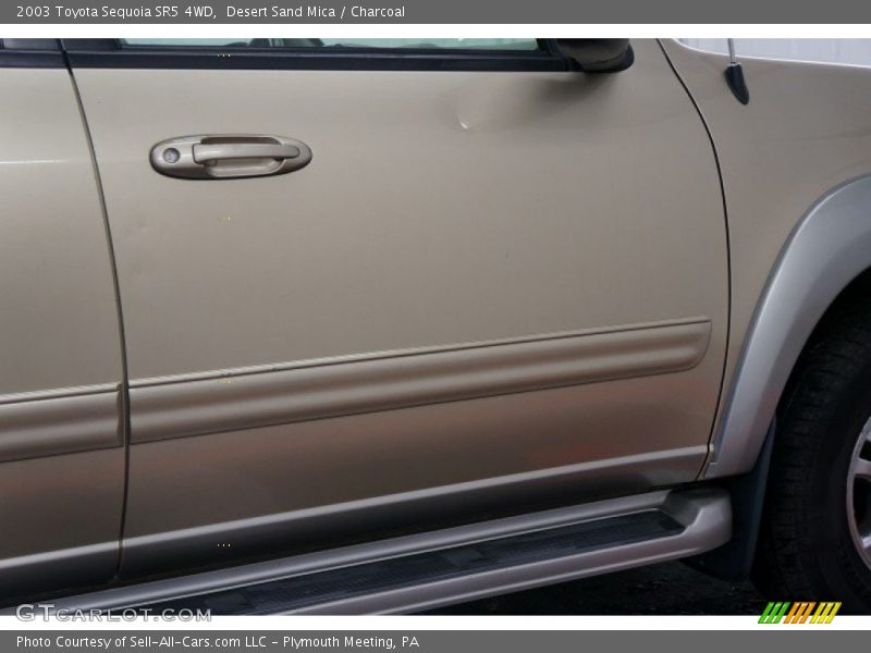 Desert Sand Mica / Charcoal 2003 Toyota Sequoia SR5 4WD