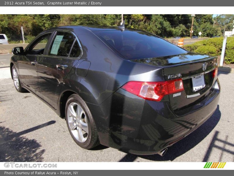 Graphite Luster Metallic / Ebony 2012 Acura TSX Sedan